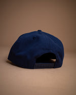 Wild Card Boxing Tag Logo Snapback Hat - Navy