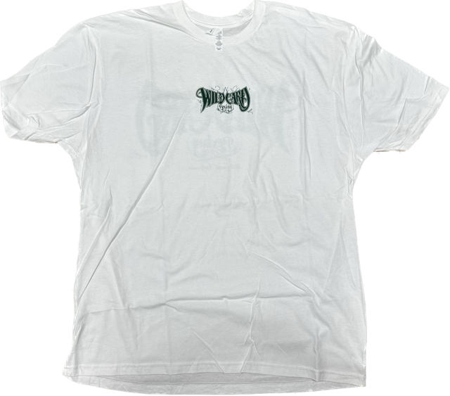 Wild Card Boxing Tag Logo Shirt - White/Green