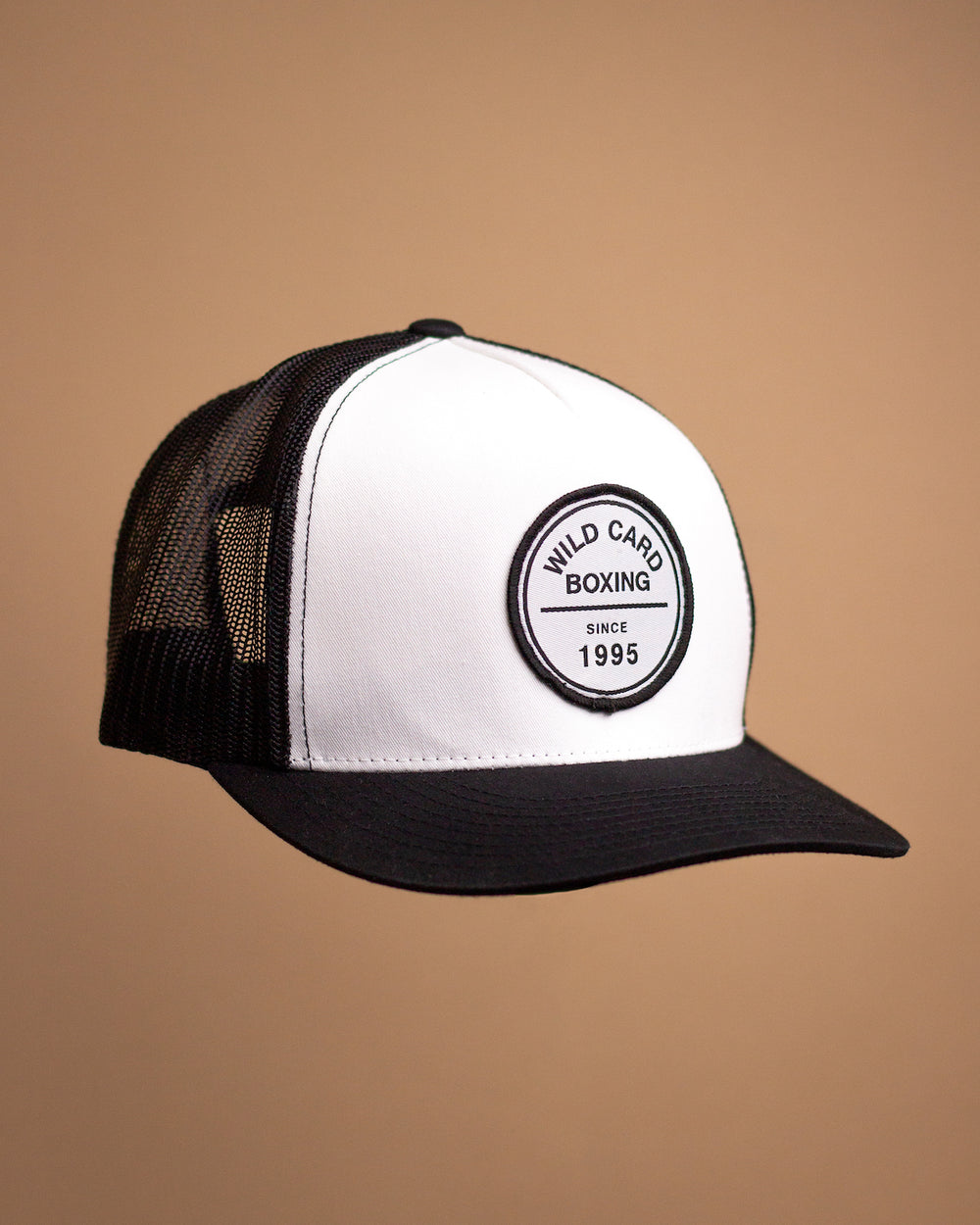 Wild Card Boxing Since 1995 Trucker Hat - White/Black