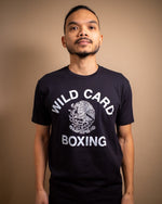 Wild Card Boxing Mexico Logo Shirt - Black/White