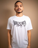 Wild Card Boxing Tag Logo 2.0 Shirt- White/Black