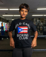 Wild Card Boxing Club Puerto Rico Logo Shirt - Black