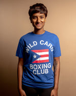 Wild Card Boxing Club Puerto Rico Logo Shirt - Blue