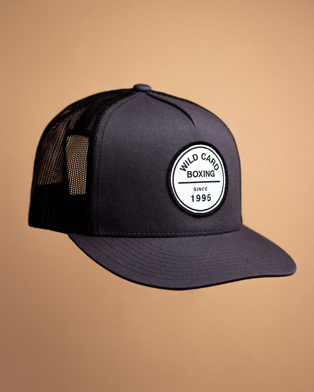 Wild Card Boxing Since 1995 Trucker Hat - Grey/Black