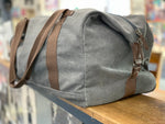 Wild Card Boxing Old School Logo Duffel Bag - Grey